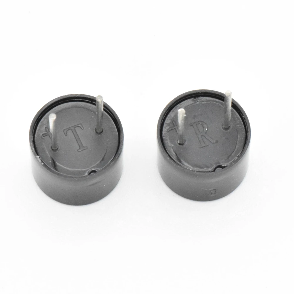 MANORSHI 10mm 40kHz Ultrasonic Sensor Transmitter with Pin Plastic case
