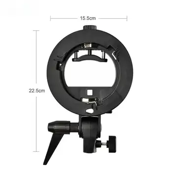 GODOX S Bracket S-Type Flash Bracket for Softbox Bowens S Mount Holder Universal Type for Speedlite Flash Softbox detail image