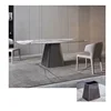 Mesa en forma de T de barril cuadrado de 931.