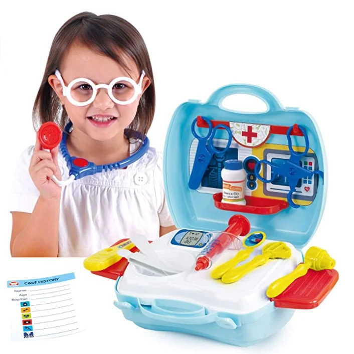 Комплект детских игрушек-врачей портативный рюкзак медицинский комплект ролевые игры Классические игрушки для