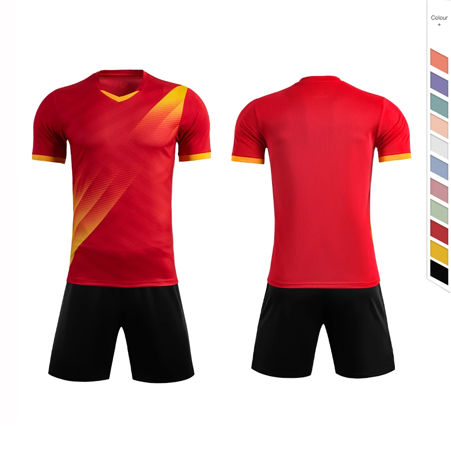 Men Polyester Custom Soccer Uniforms, Plain