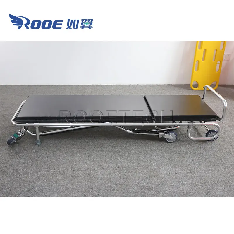 GA200E Funeral Supplies Mortuary Corpse Transport Trolley Stretcher With Multi-level Adjustment