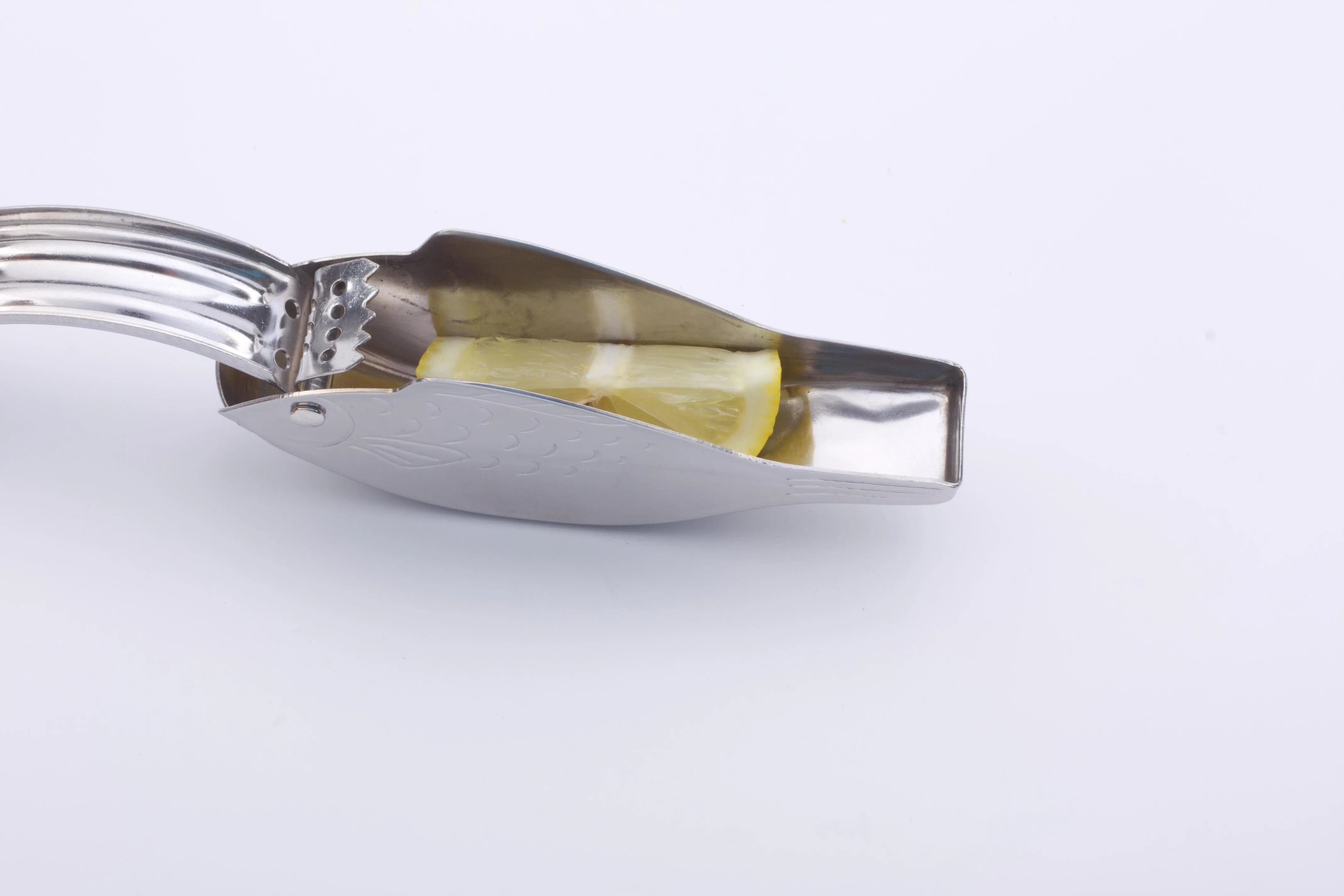 Fish Shape Design Hand Lemon Squeezer Manual Stainless Steel Lemon Squeezer
