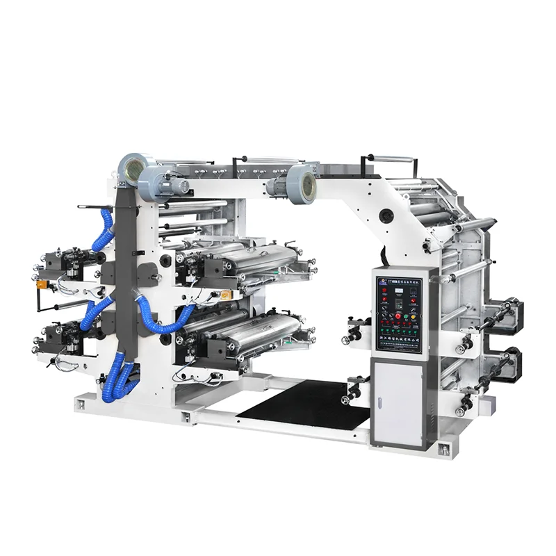 product hot automatic 4 color flexo printing machine stack structure  letterpress machine and plastic bag printer page availability-1