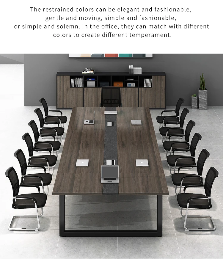 Modern Conference Table Set - Extendable Office Desk with Chairs for ...