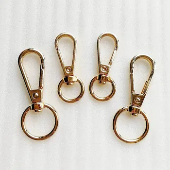 Fashion Style Alloy Material Swivel Spring Clip Snap Clasp Hook for Women Bag Accessories