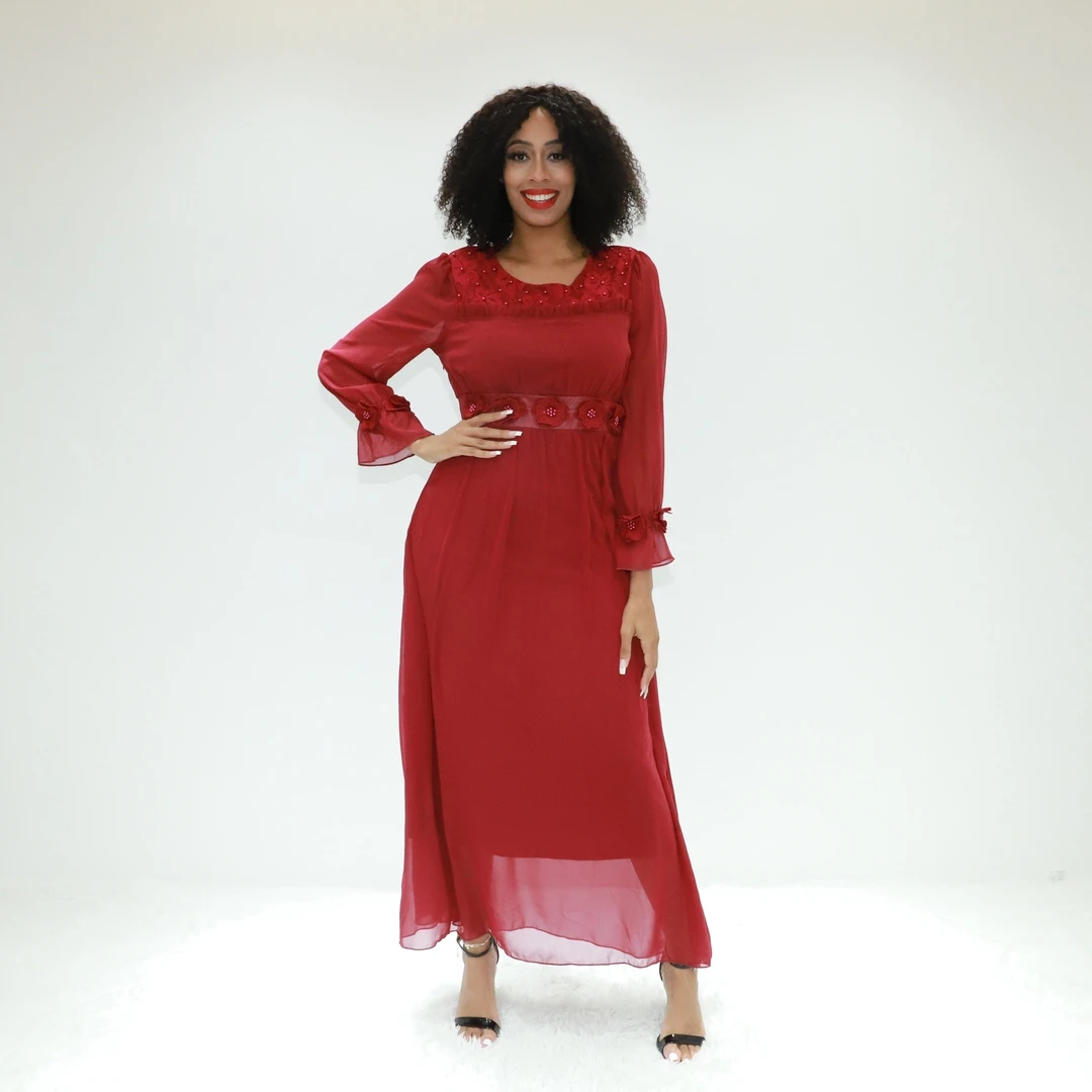 Ethnic Clothing Dera Kaftan AY Fashion WW10 Nigeria Muslim Dress Arab Dress