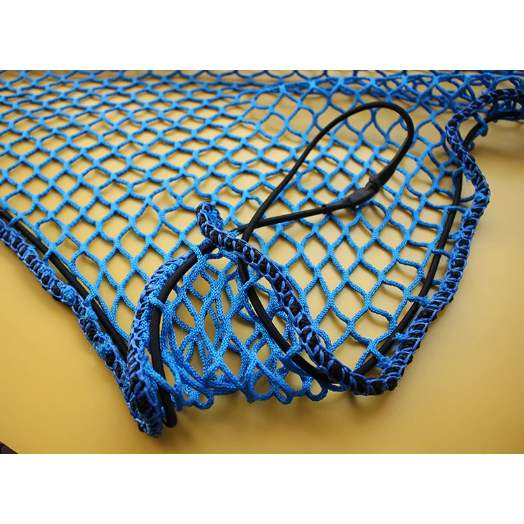 Polypropylene Green Customize Knotless Trailer Net Cargo Net Mesh