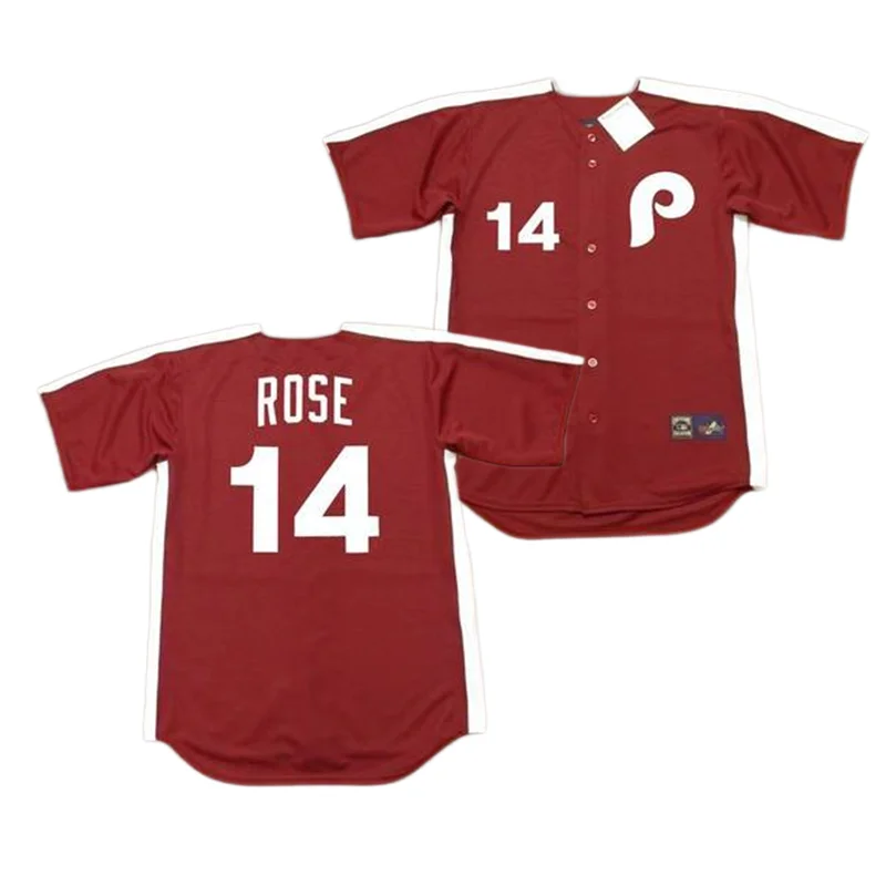 Wholesale Philadelphia 10 Darren Daulton 14 Pet e Rose 15 Richie Allen 19  Greg Luzinski Throwback Baseball Jersey Stitched S-5xl Phillie From  m.