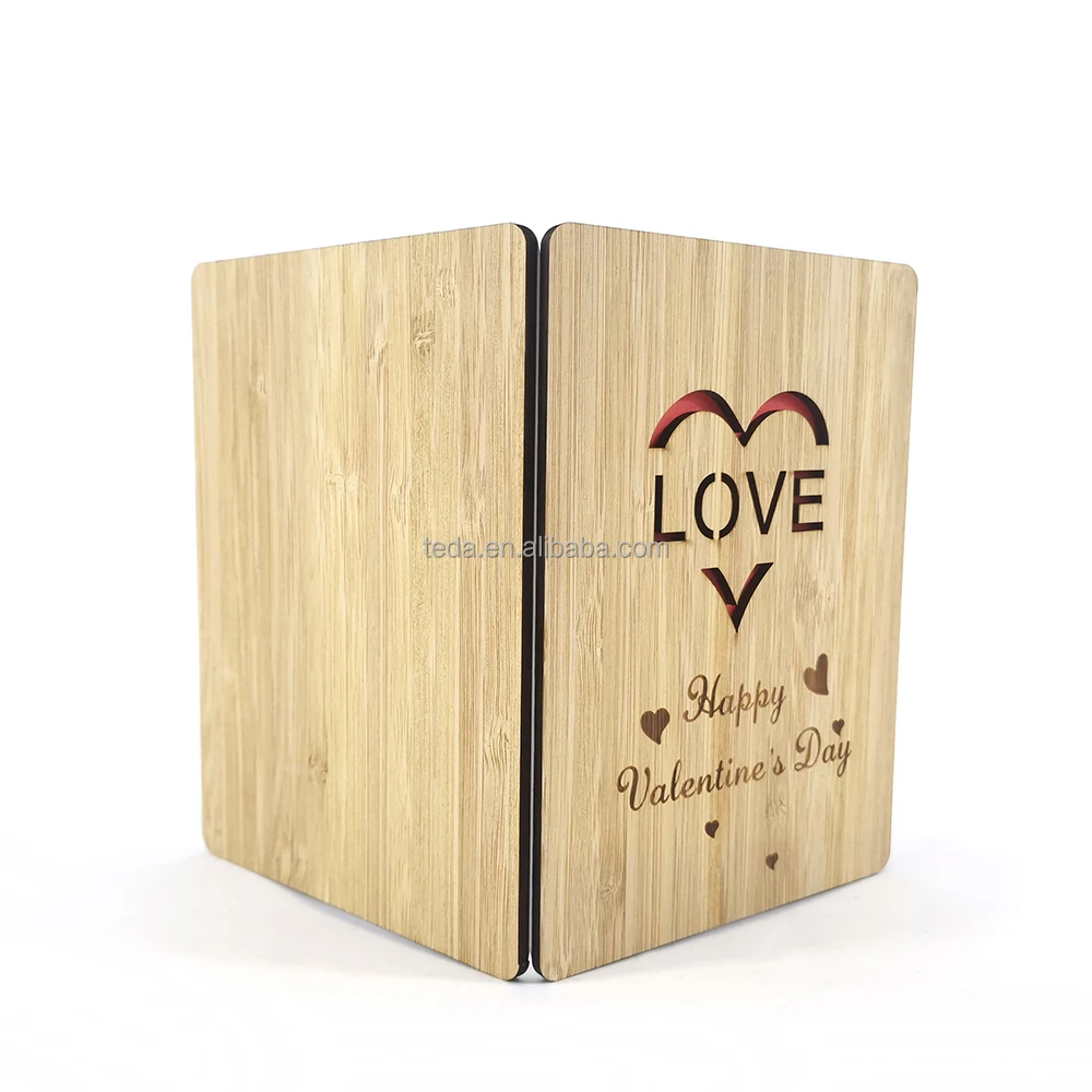 Laser Engraved Greeting Card Grow Some Love