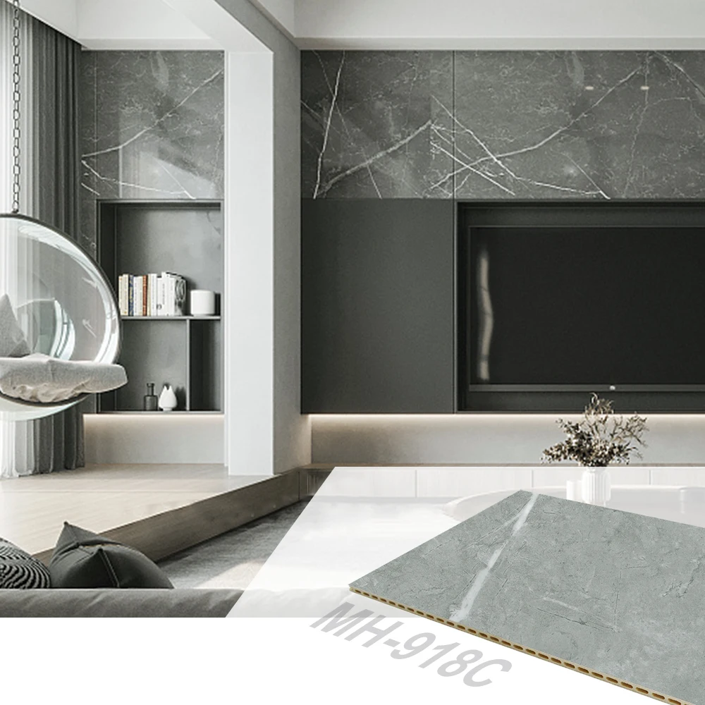 product melinco 9mm faux 3d marble sheet pvc stone cladding paneling interior living room villa hotel decor other board-1