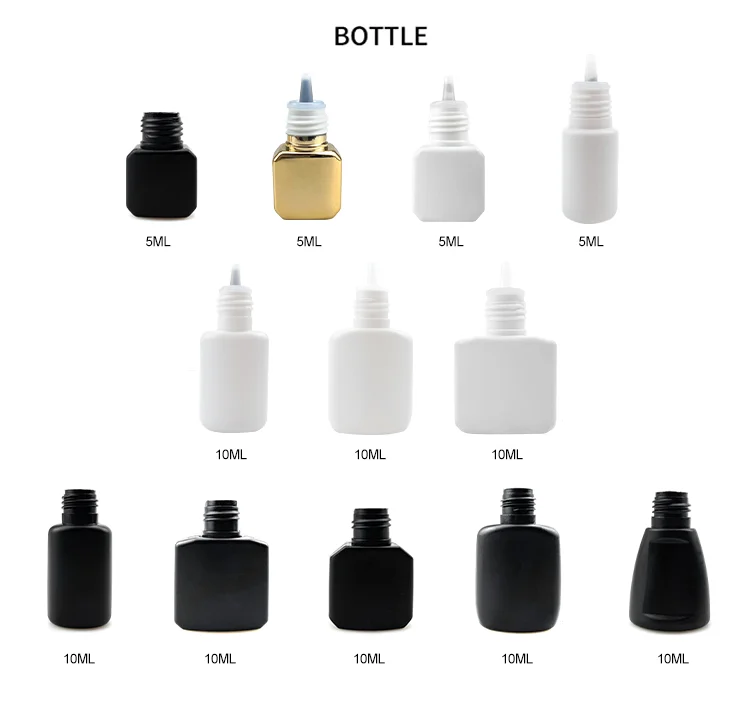 
 Частный логотип, быстро сохнут, 0.5s 1s 2-3s корейский объем жидкий клей для ресниц прозрачный и черные ресницы клей  