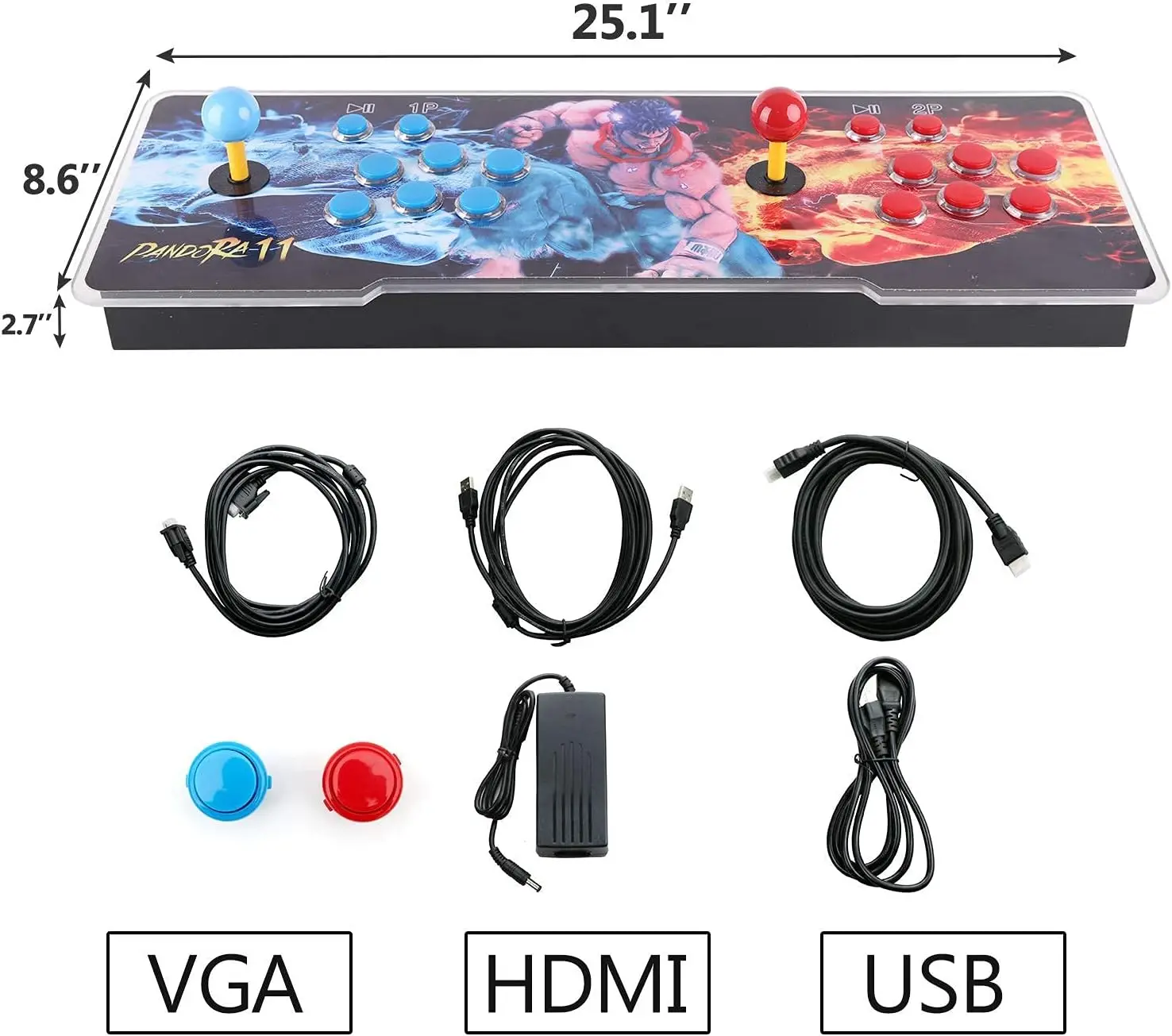 Pandora's Box Arcade Machine | 29800-in-1 Retro Game Console