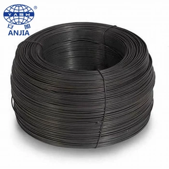 Annealed Iron Wire 1.6mm Black Steel Wire Soft 16gauge Black Bailing Coiling Loop Tie Wire