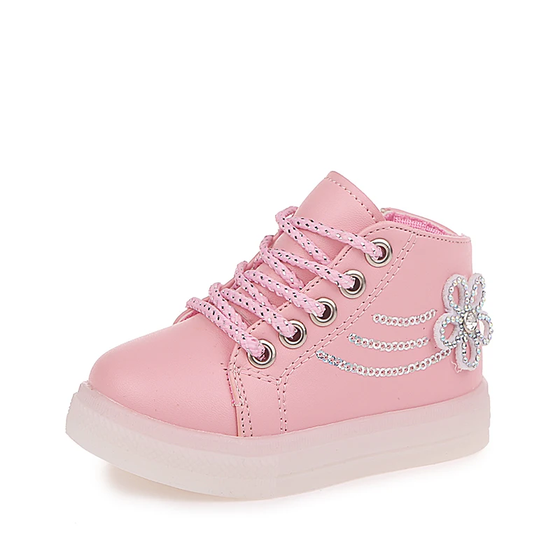 Новинка 2020, стильная школьная обувь на плоской подошве с застежкой-молнией для девочек