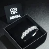 925 Silver with Moissanite