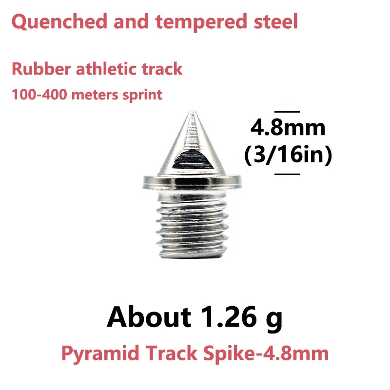 Quarter inch track on sale spikes