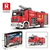 22008 Autopompa antincendio con spruzzo d'acqua dinamico - 2888 pezzi