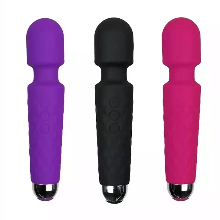 Powerful Clit Vibrator for Woman Body Massager Clitoris Vibrating Massage  Wand USB Rechargeable Adult Sex Toy for Women