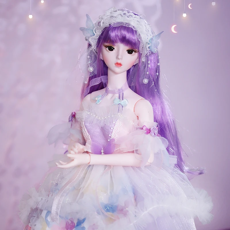 2022 Dream Fairy BJD Doll 60cm with 3D EYES & 34 Joints