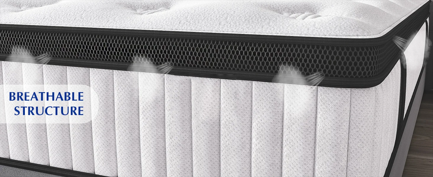 product professional manufacture custom high quality queen size zipper single memory foam mattress cover-3