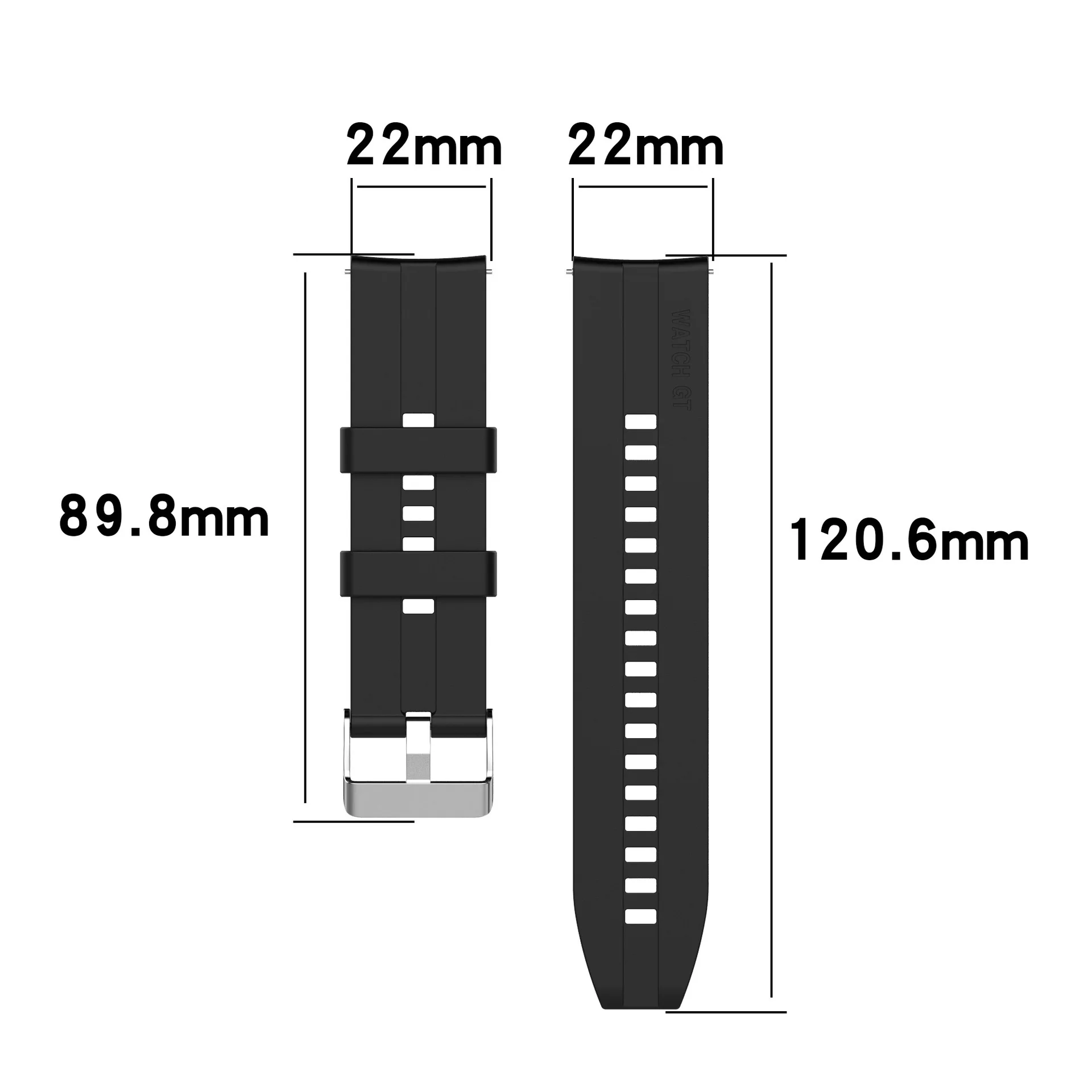 Huawei Watch Fit Smart Watch Silicone Strap For Huawei Watch Gt Gt2 ...