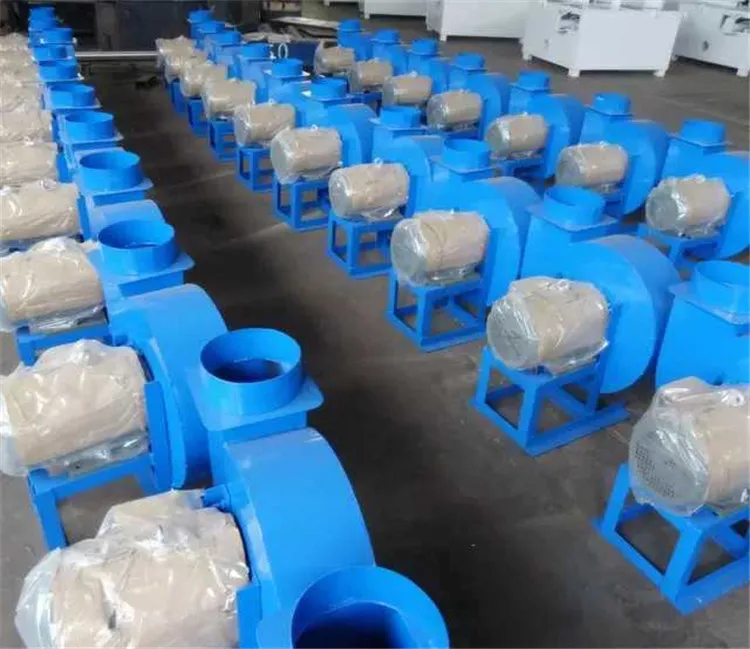 Low Noise Dust Collector Impeller Radial Centrifugal Industrial Induced