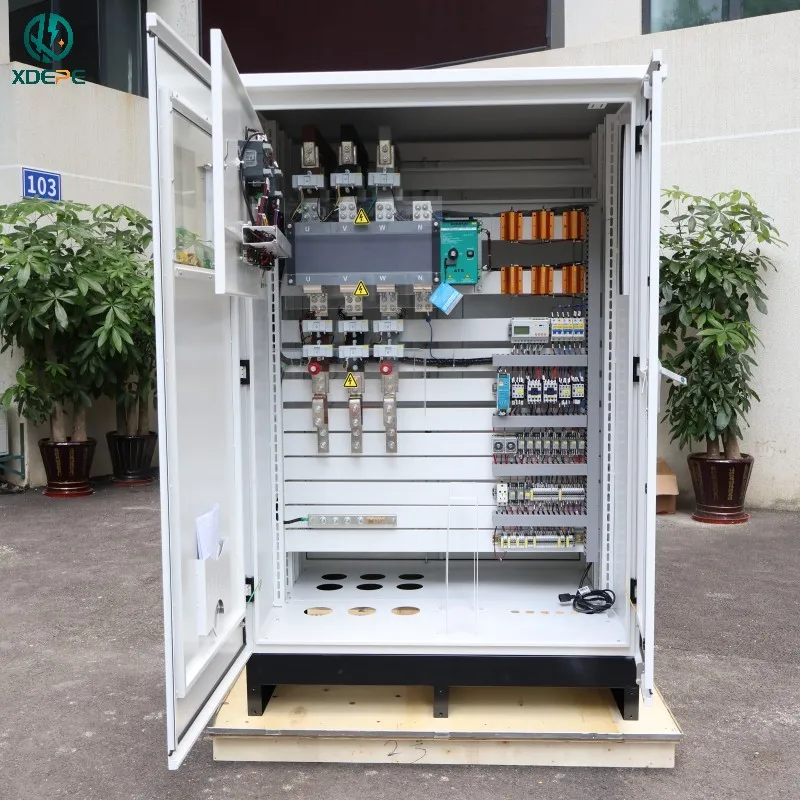 Assembly Complete Set Electrical Panel Box 3 Phases ATS Control Panel ...