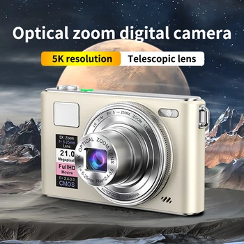4K Professional Mini Children Digital Video Camera CMOS Sensor SD Card 2"-3" Screen Rechargeable Battery Segunda Mao Electronic product image