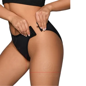 Two-Sided Open Buckle Women's Menstrual Underwear Convenient All-Night Anti-Side Leakage Pants Five-Layer Wave Bottom Panties