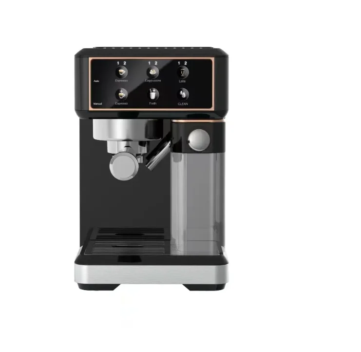 19 Bar Semi Automatic Espresso Coffee Machine Thermoblock Heating System With IMD Touch Panel