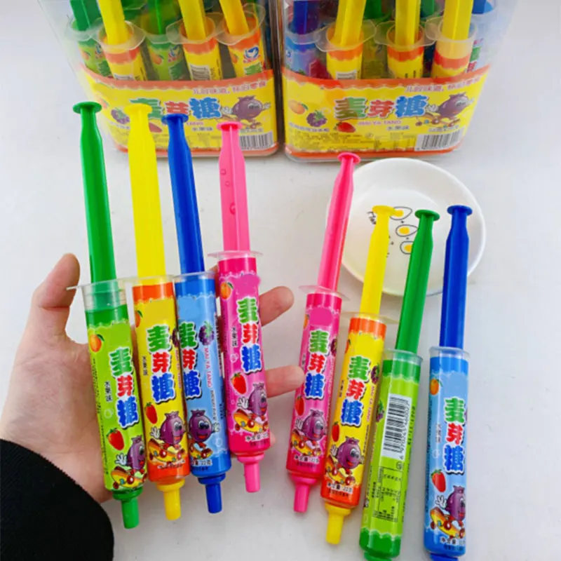 Gun Shaped Snack Sweets Sour Spray Liquid Candy Sweet Liquid Spray Candy