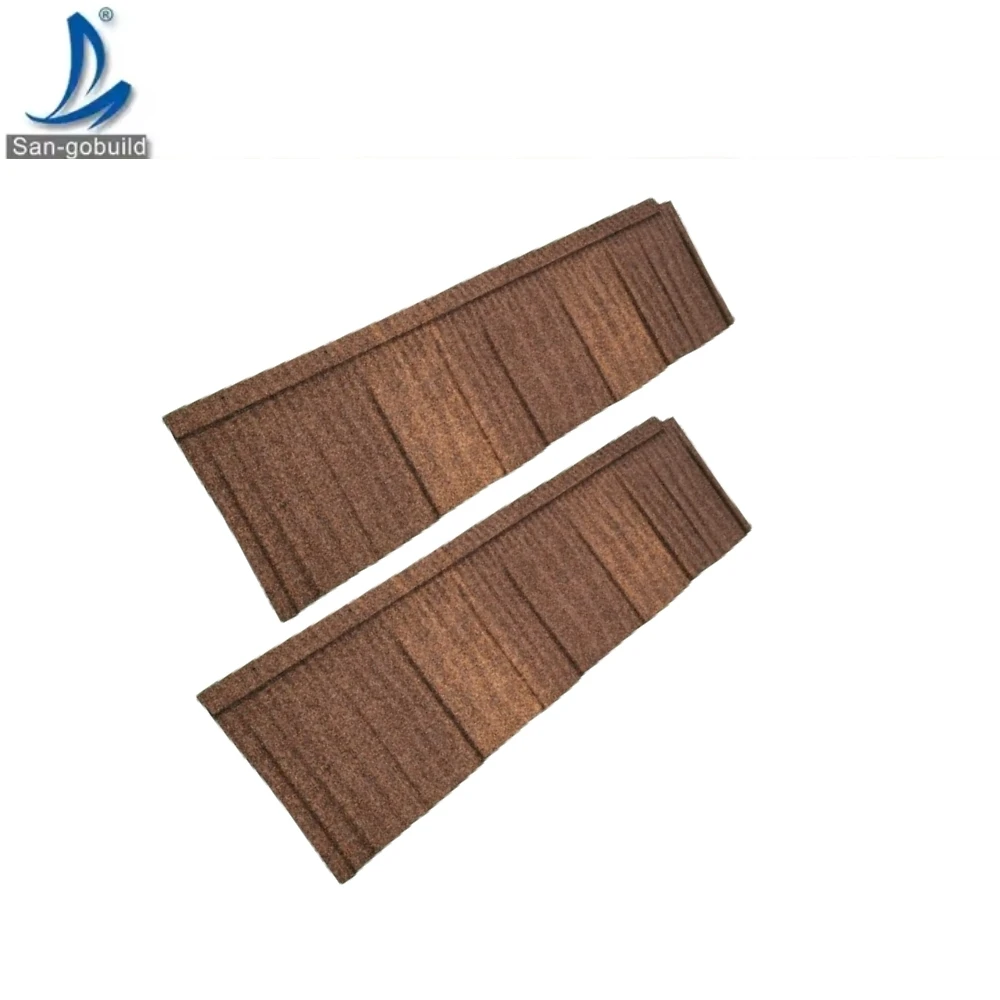 Hidden Fastener 1320*370mm Shake Pro Type Alu-zinc Roofing Sheets Price Roofing Tile Bond Stone Coated Metal Steel Roofing