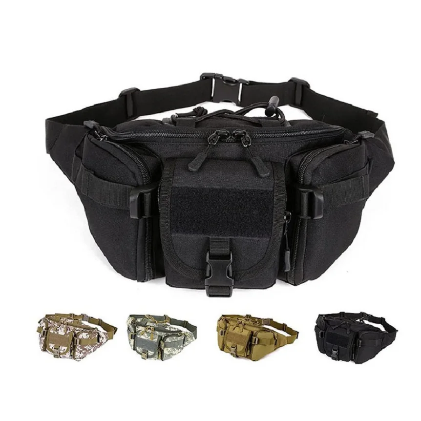 Factory Direct Sales Comfortable Tactical Waist Pack for Travel Multifunctional Practical Tactical Waist Hip Bag