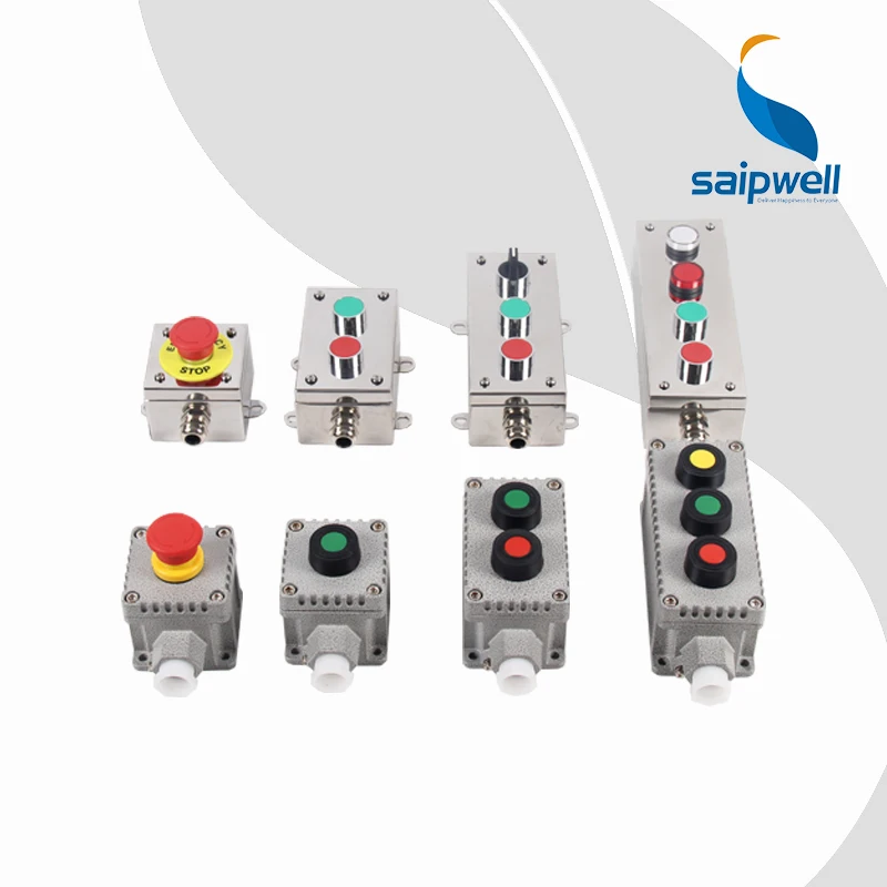 Aluminum Waterproof Push Button Control Box Enclosure Stainless Steel ...