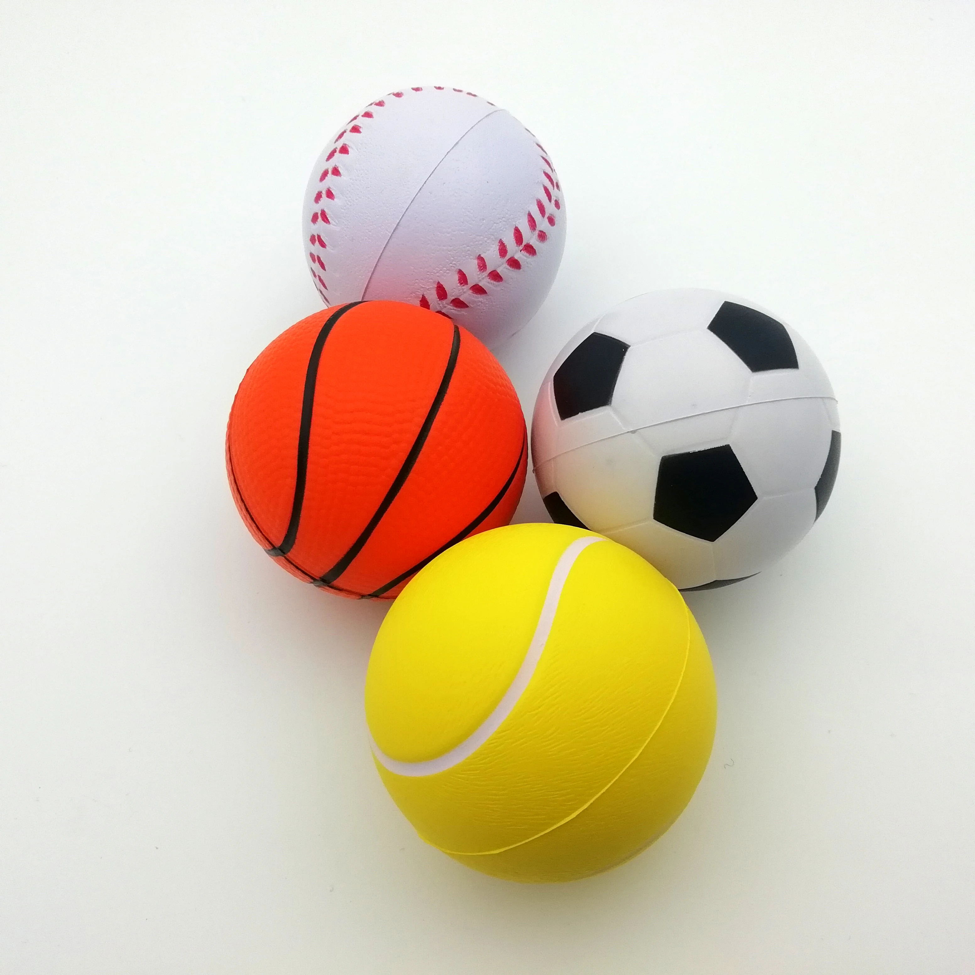 Custom Logo 360 Degree Printing Anti Stress Ball Full Color Printing Stress Reliever Ball Full Color Printing Stress Ball