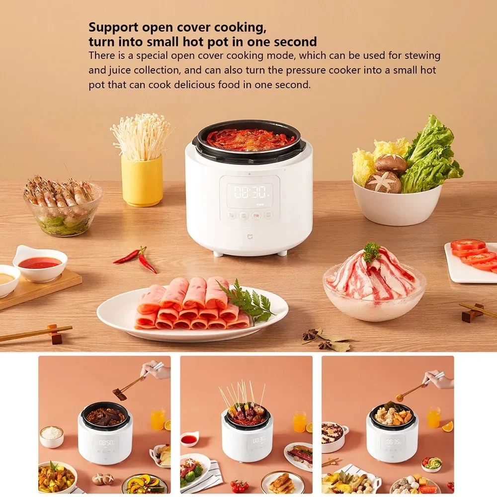 Wholesale Xiaomi Mijia Smart Electric Pressure Cooker 5L APP Control Instant  One-Touch Pressure Pot Rice Cooker/Steamer/Slow Cooker 220V From  m.