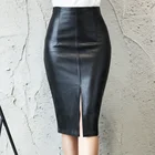 Skirt Ladies Wholesale Women One-step Skirt Faux Leather Skirt Bag Hip For Ladies