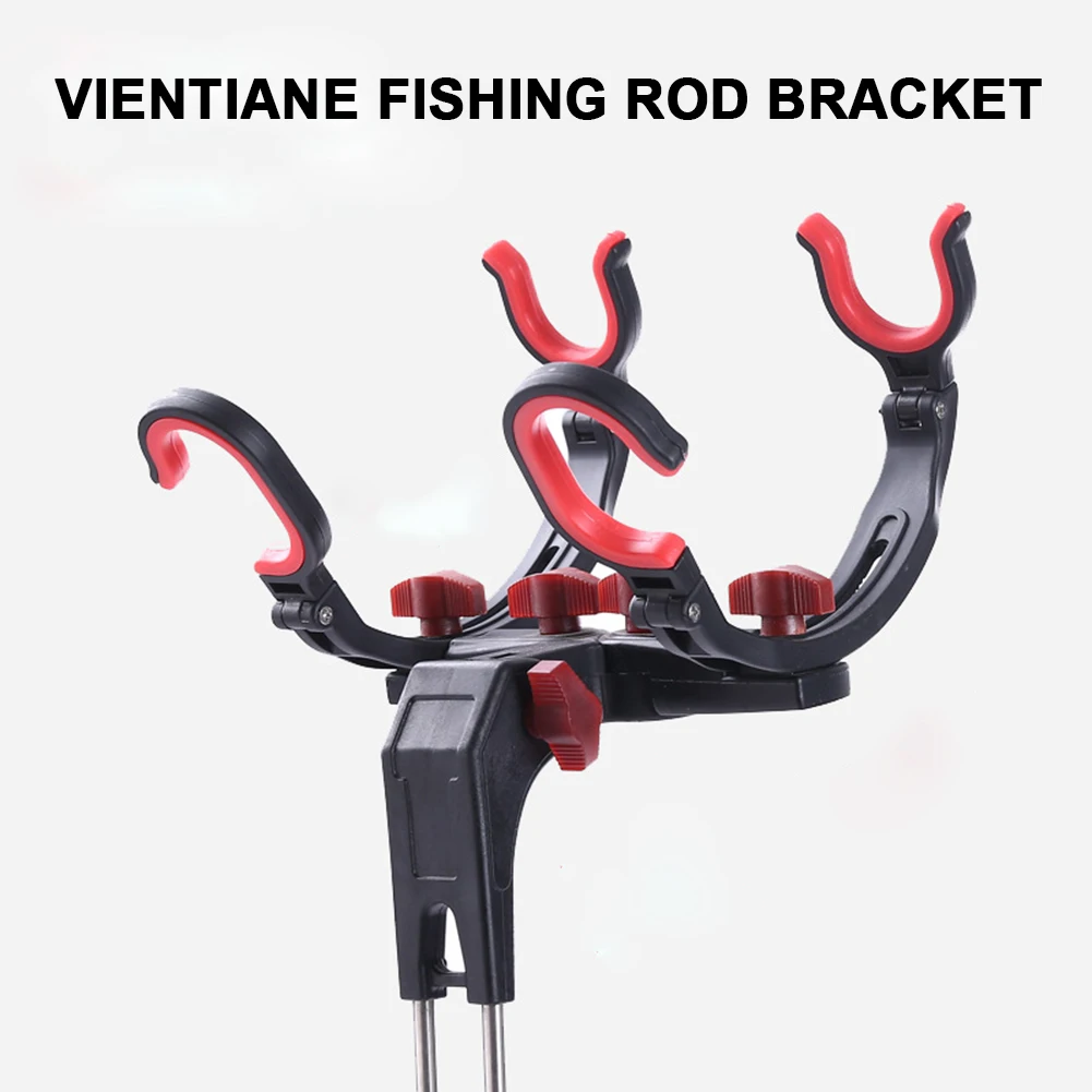 360 Degree Adjustable Fishing Pole Holder Universal Foldable Fishing