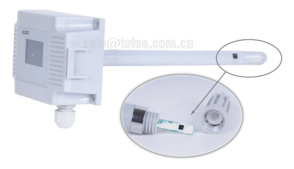 Duct Mounted Air Temperature & Humidity Sensor - Guangzhou Tofee  Electro-Mechanical Equipment Co., Ltd.