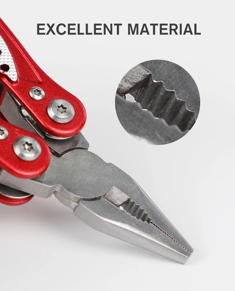 Multipurpose Pliers Multitool Folding Pocket Hand Tool 12 In 1 Mini Multifunction Tool Small