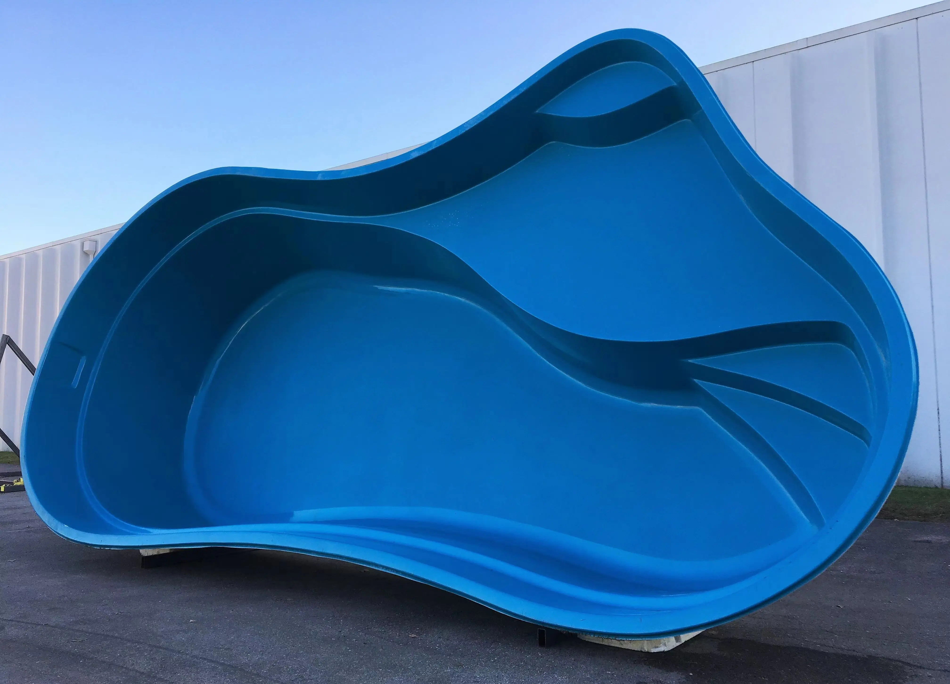 Custom Underground Fiberglass Swimming Pool Fiberglass Above Ground Swimming Pool Outdoor 9066