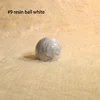 #9 resin ball white