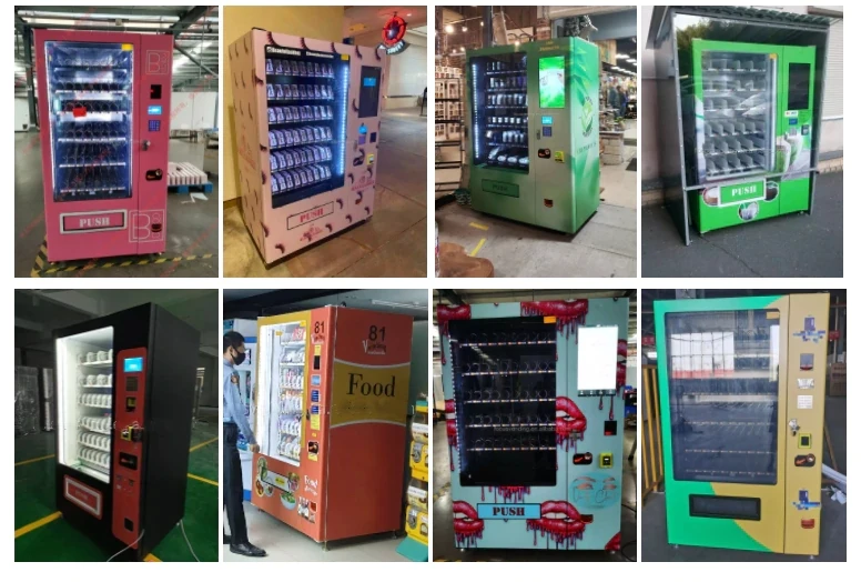 Automatic Food Bread Baking Vending Machines Fresh Baked Vending