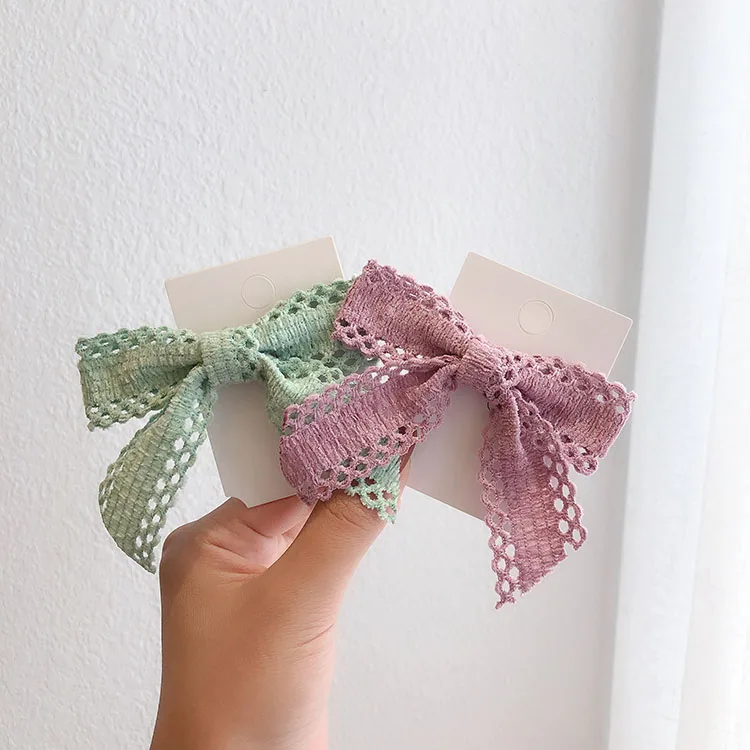 Sayoung girls cheveux noeud заколки для волос с бабочками и