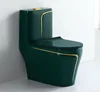Green and gold line