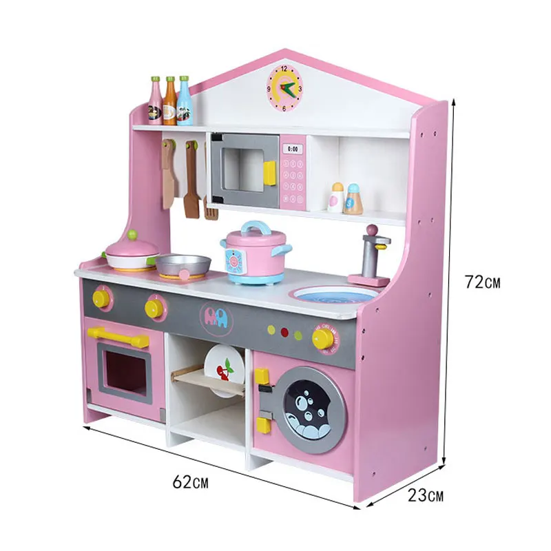 Лучшее качество и низкая цена, новый дизайн, ролевая игра, кухонная игрушка 3 в 1, пластиковые Кухонные Игрушки, игровой набор для детей