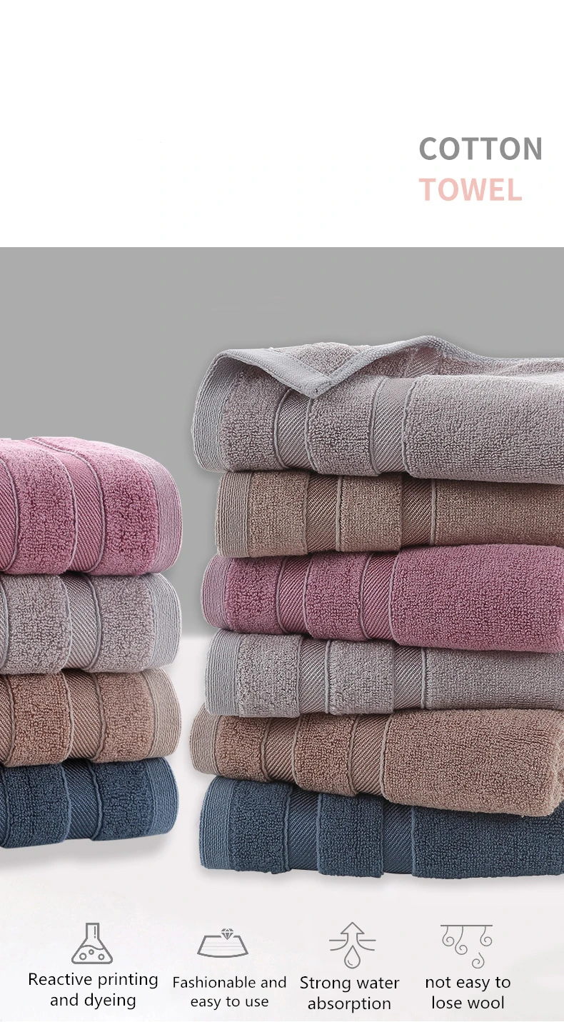 Factory 100% Bamboo Fiber Soft And Absorbent Thick Solid Color Bath Towel 70*140cm Towel factory