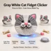 gatito gris