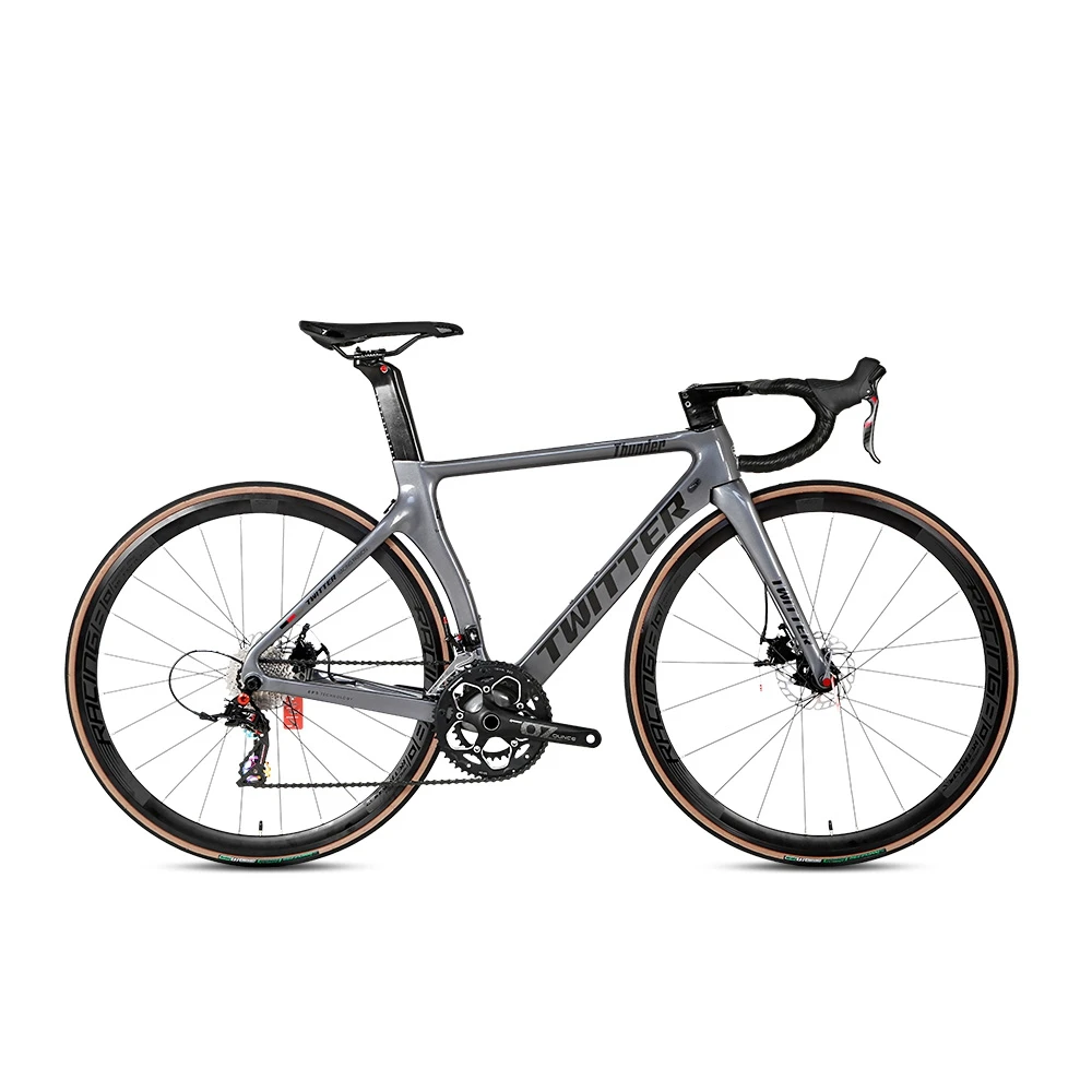 Twitter Thunder 48cm Women Disc Road Bike - Super Light